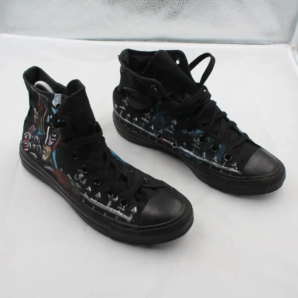 Converse Chuck Taylor All Star Hi DC Comics Batman vs Joker Size 7 Men High Top